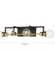 Tommie Dimmable Vanity Light - From Where -