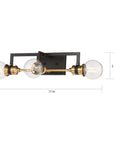Tommie Dimmable Vanity Light - From Where -