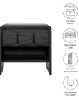 Toscana 1 - Drawer Nightstand - From Where Finds -