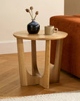 Tovi Wooden Side Table - From Where Finds -