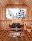 Traditional Barrel Sauna in Cedar - From Where -