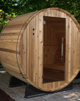 Traditional Barrel Sauna in Cedar - From Where -