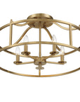 Traditional Drum - shaped Ceiling Light - From Where -