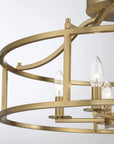 Traditional Drum - shaped Ceiling Light - From Where -