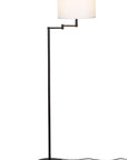 Traditional Swing Arm Floor Lamp - From Where -
