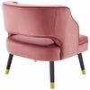 Traipse Button Velvet Armchair - From Where -