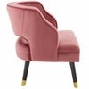 Traipse Button Velvet Armchair - From Where -