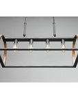 Trestle 4 - Light Iron Chandelier - From Where -