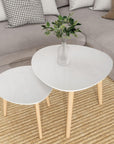 Triangle Center Table (Set of 2) - From Where -
