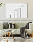 Tropical Beach Retro Waves Canvas Print - From Where -