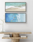 Tropical Escape Framed Canvas - From Where -