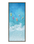 Tropical Escape Framed Canvas - From Where -