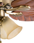 Tropical LED Ceiling Fan with Light - From Where -