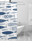 Underwater Marine Life Shower Curtain - From Where -