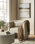 Upholstered Barrel Accent Chair - From Where -