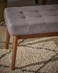 Upholstered Ottoman Fabric Storage - From Where -