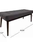 Upholstered Ottoman Fabric Storage - From Where -