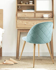 Upholstered Velvet Dining Chairs (Set of 4) - From Where -