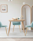 Upholstered Velvet Dining Chairs (Set of 4) - From Where -