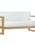 Upland Outdoor Patio Teak Sofa - From Where -