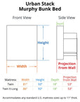 Urban Stack Murphy Bunk Bed - From Where -