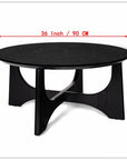 Urian Cross Legs Coffee Table - From Where -