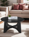 Urian Cross Legs Coffee Table - From Where -