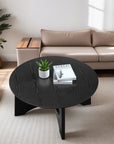 Urian Cross Legs Coffee Table - From Where -