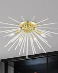 Utopia Satin Brass Ceiling Mount - From Where -