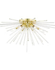 Utopia Satin Brass Ceiling Mount - From Where -