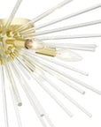 Utopia Satin Brass Ceiling Mount - From Where -