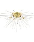 Utopia Satin Brass Ceiling Mount - From Where -