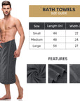 Utopia Towels 4 Pack Premium Bath Towels Set, 27 by 54 Inches, 100% Ring Spun Cotton 600GSM, Lightweight and Highly Absorbent Quick Drying Towels, Perfect for Daily Use, Grey - From Where -