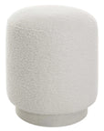Uttermost Avila White Ottoman - From Where Finds -