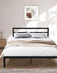 Vahe Metal Slat Bed - From Where -
