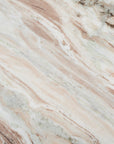 Valentia Tall Round Marble Accent Table - From Where Finds -