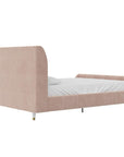 Valentina Upholstered Platform Bed - From Where -