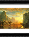 Valley of the Yosemite by Albert Bierstadt - From Where -