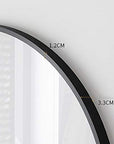 Vanity wall hanging mirror - From Where -