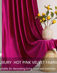 Velvet Blackout Curtains (Set of 2) - From Where -