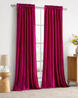 Velvet Blackout Curtains (Set of 2) - From Where -