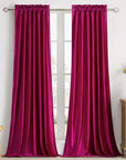 Velvet Blackout Curtains (Set of 2) - From Where -