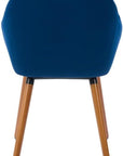 Velvet Fabric Side Chair - From Where -