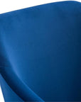 Velvet Fabric Side Chair - From Where -