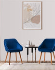 Velvet Fabric Side Chair - From Where -