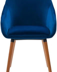 Velvet Fabric Side Chair - From Where -