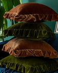 Velvet Throw Pillow Covers (Set of 2) - From Where -
