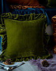 Velvet Throw Pillow Covers (Set of 2) - From Where -