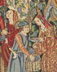 Vendages Red Small Belgian Tapestry Wall Hang - From Where -