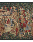 Vendages Red Small Belgian Tapestry Wall Hang - From Where -